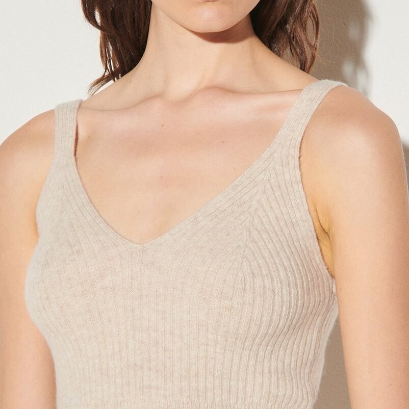 Knitted twinset top Sandro second-hand photo 5