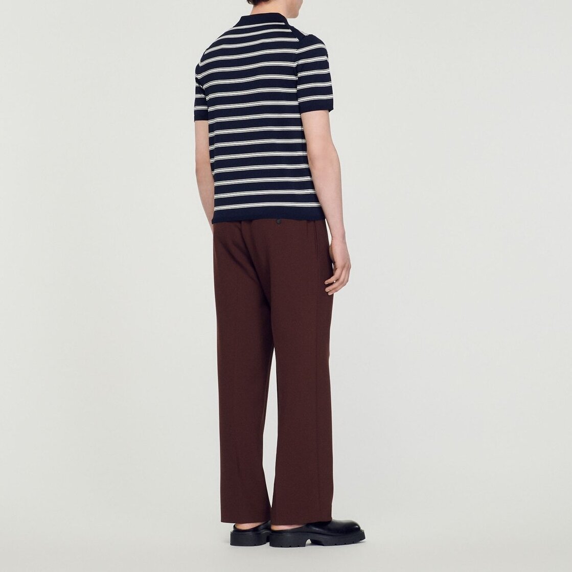 Gestreiftes Poloshirt Sandro Second-Hand photo 6