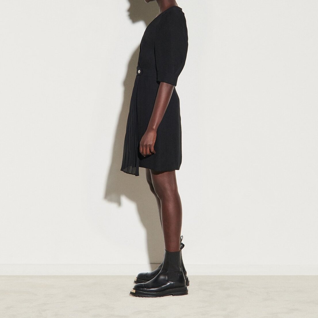 Short wraparound Dress Sandro tweedehands photo 3