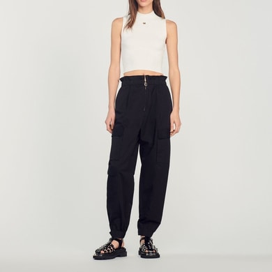 Pantalon cargo Sandro seconde main photo 2