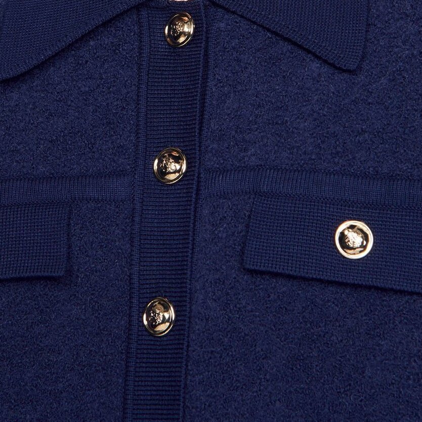 Terry knit cardicoat Sandro second-hand photo 4