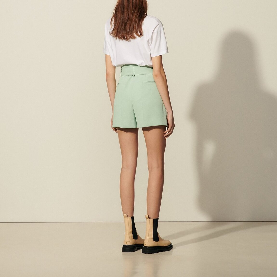 Short avec large ceinture Sandro seconde main photo 2