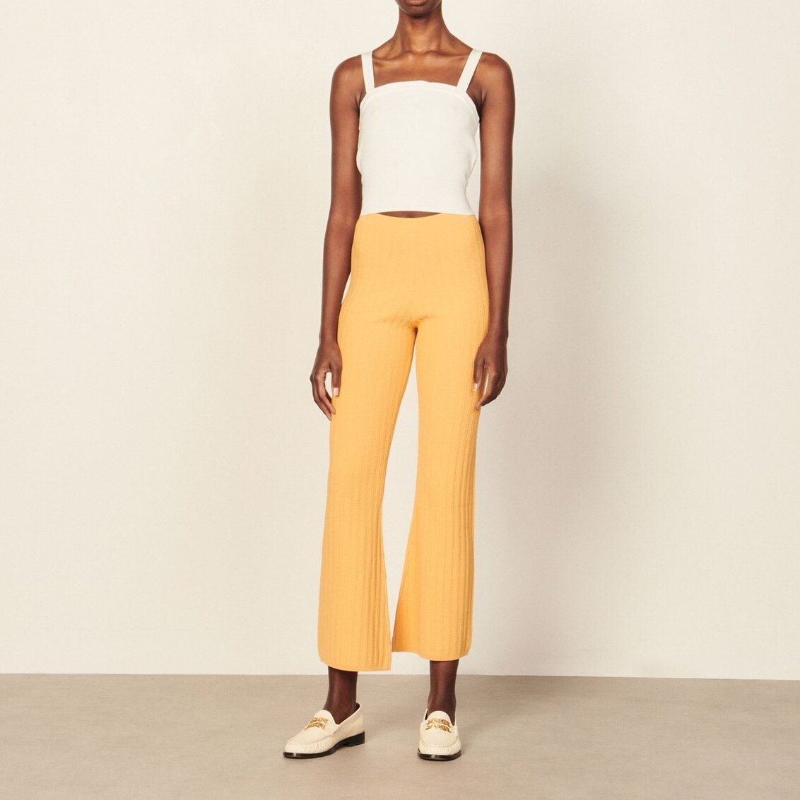 Pantalon en Maille Sandro seconde main photo 6