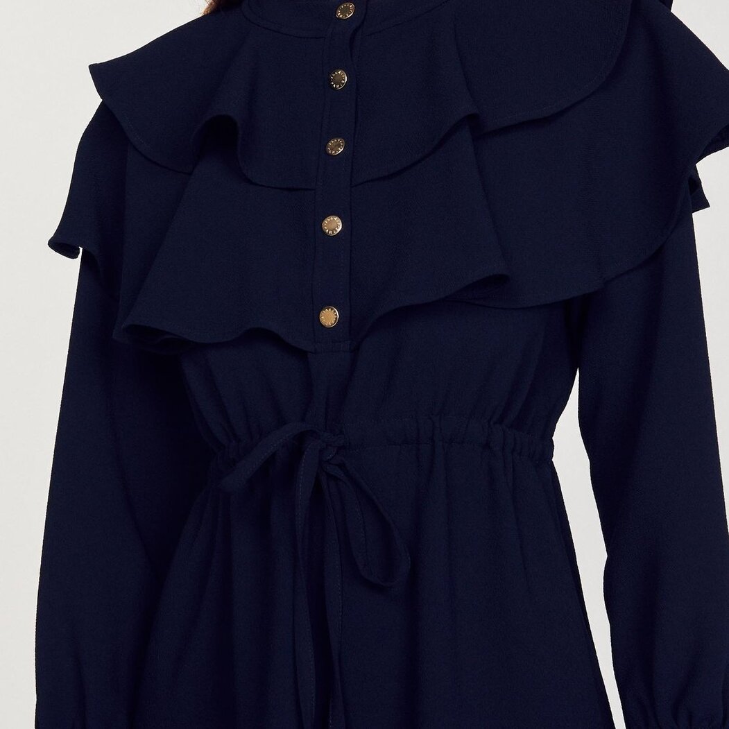 Robe avec volants oversize Sandro seconde main photo 4