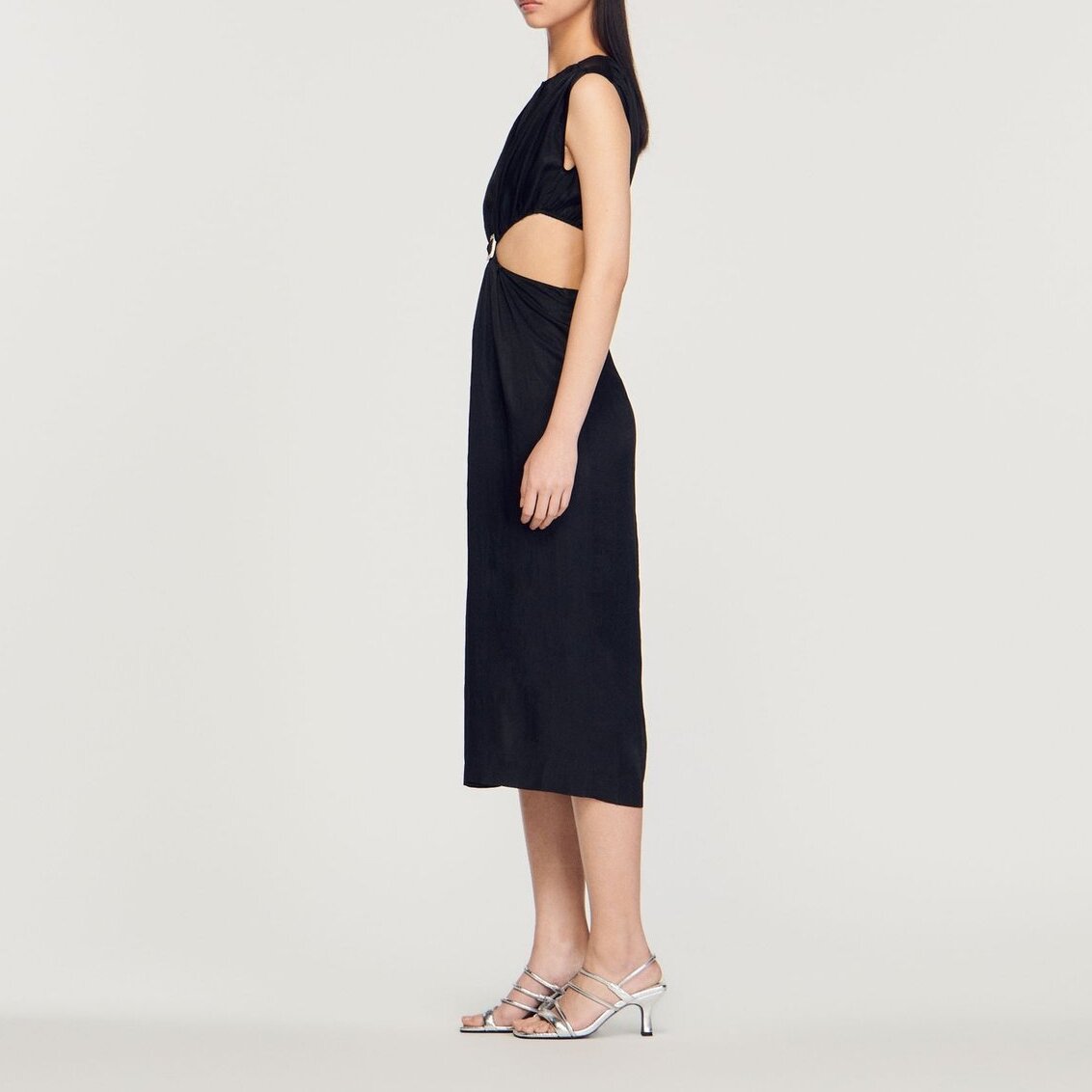 Embellished midi dress Sandro second-hand photo 7