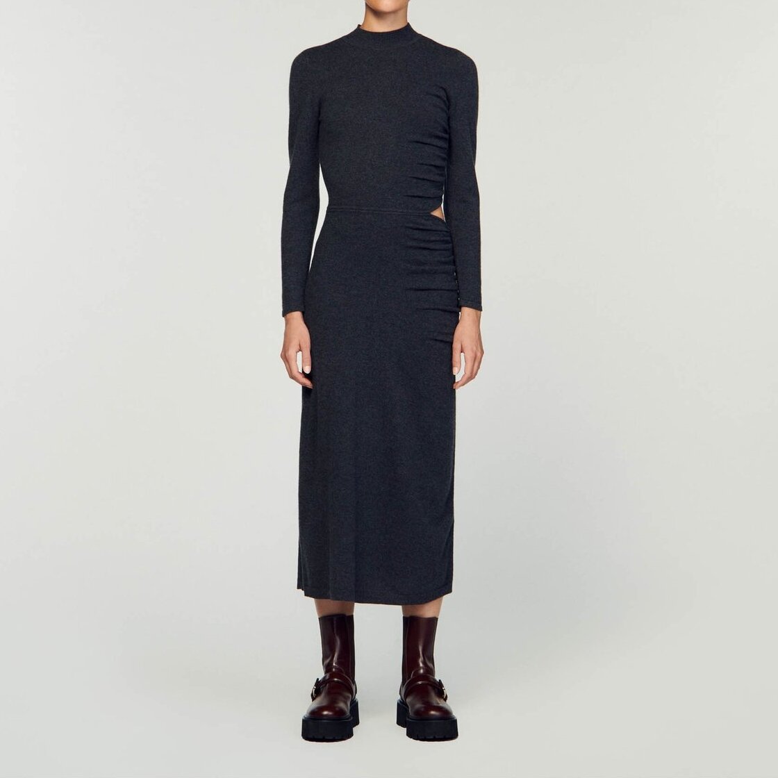 Knit maxi dress Sandro second-hand photo 3