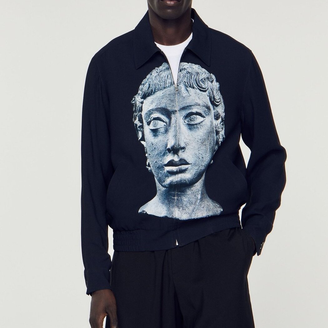 Blouson Noir Sandro seconde main photo 5