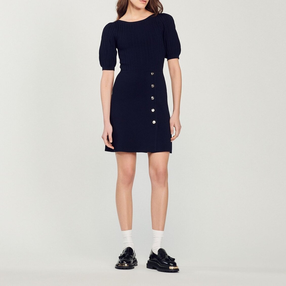Balloon-sleeved dress Sandro second-hand photo 2