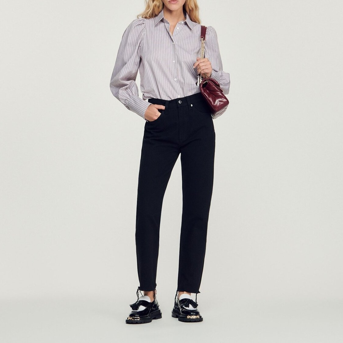 Straight-leg jeans Sandro second-hand photo 2
