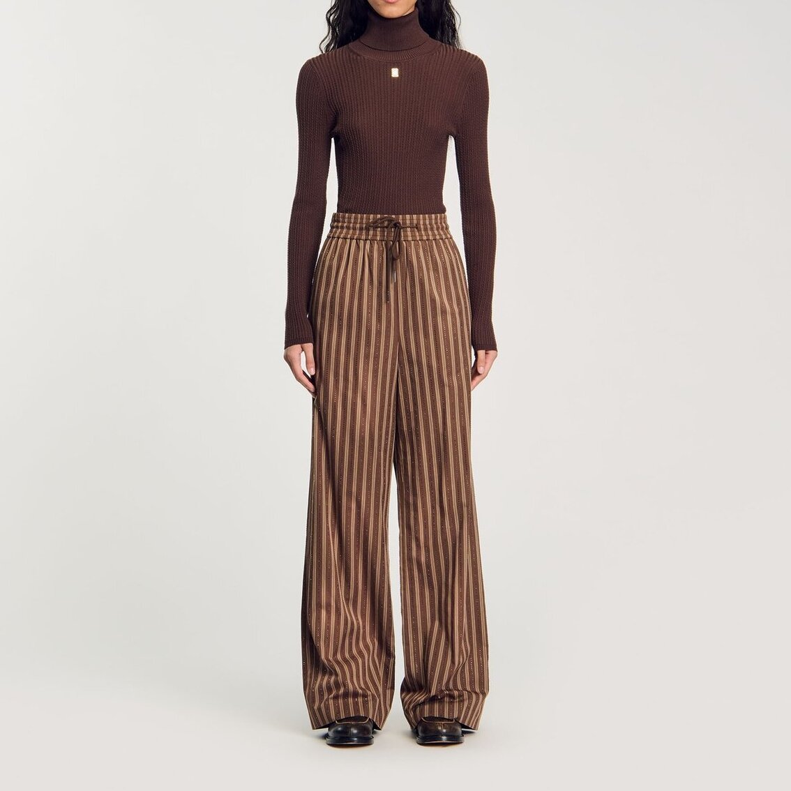 Pantalon gestreept Sandro tweedehands photo 3