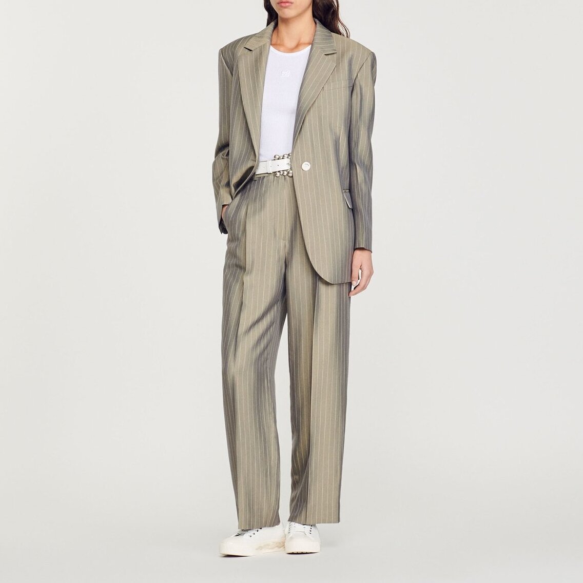 Oversized tailored Jacket Sandro second-hand photo 2