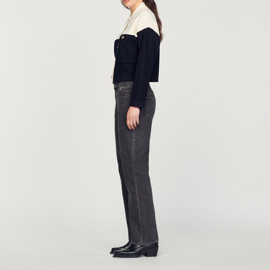Cardicoat court oversized Sandro seconde main photo 7