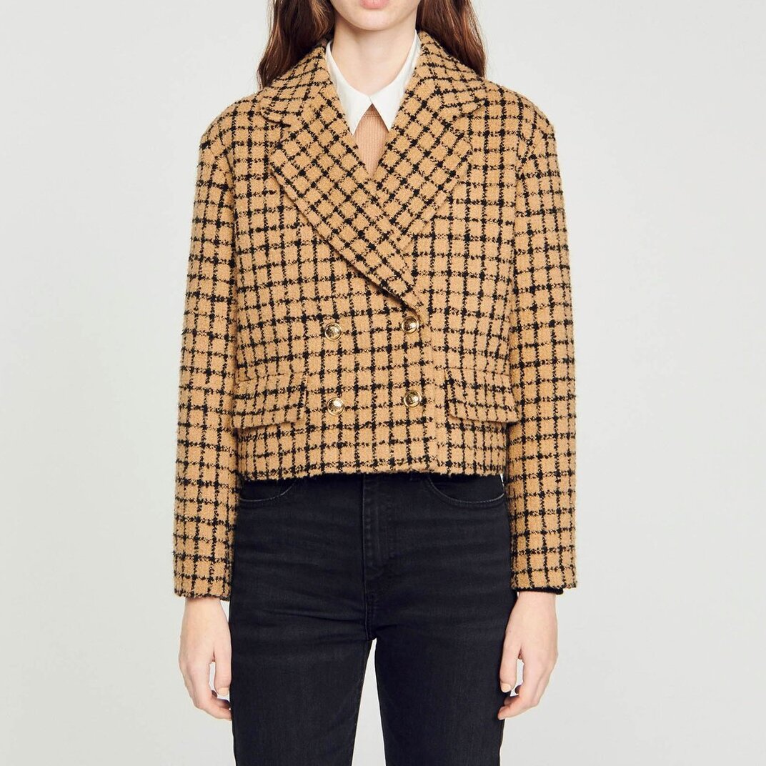 Tweed Jacket Sandro second-hand photo 4