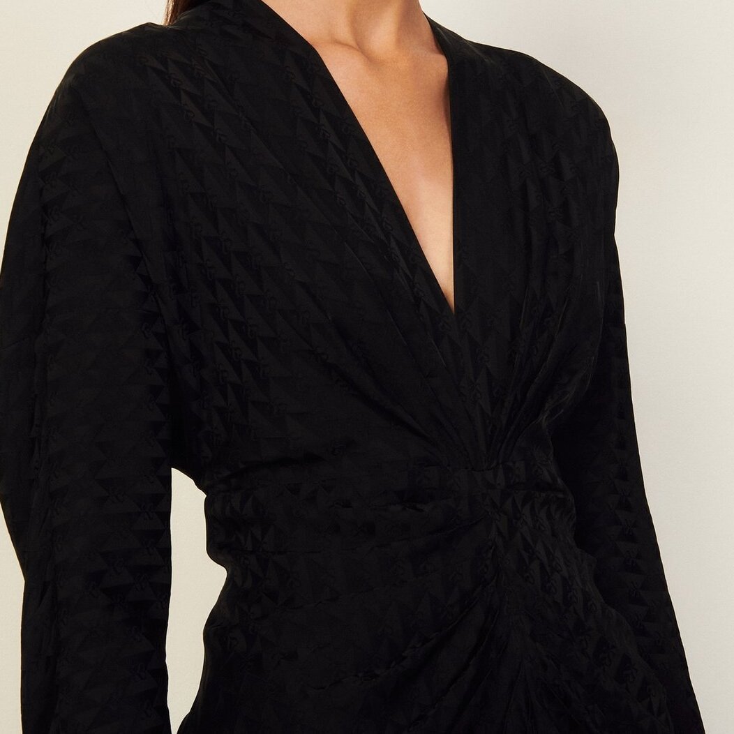 Robe Noir Sandro seconde main photo 5