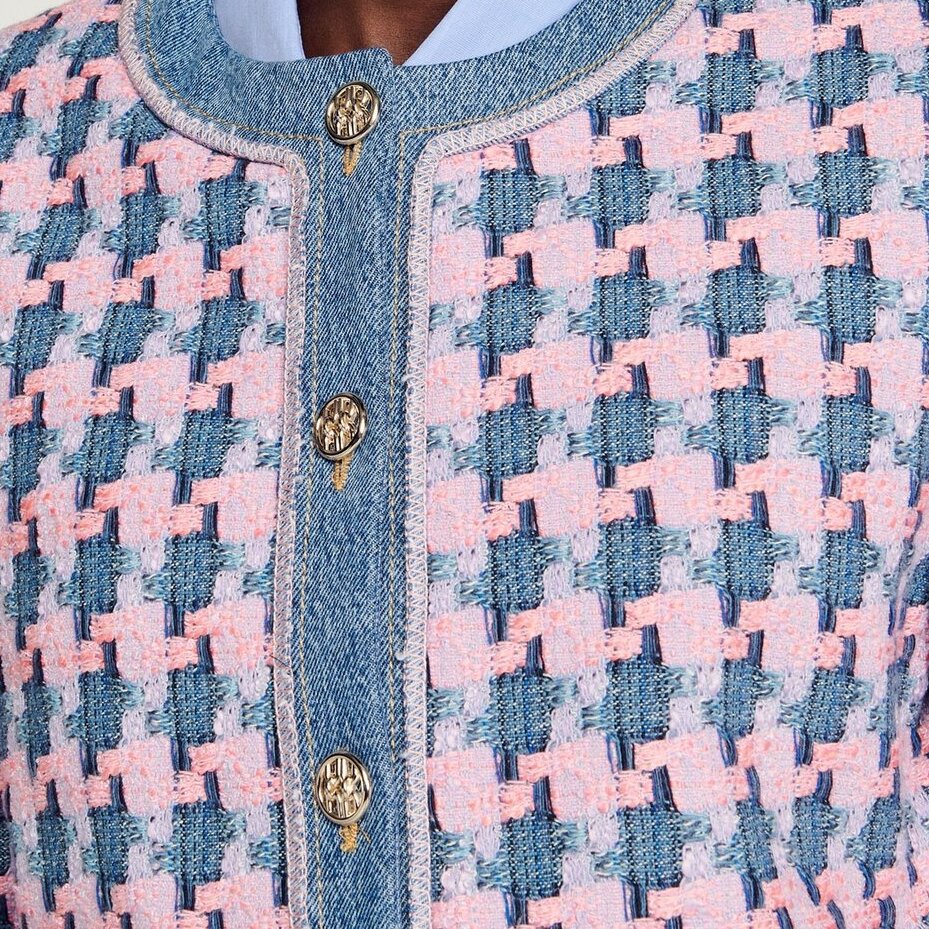 Chaqueta de tweed Sandro segunda mano photo 4