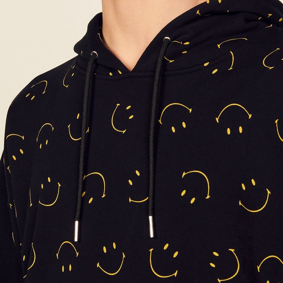 Smiley® Hoodie mit Print Sandro tweedehands photo 5