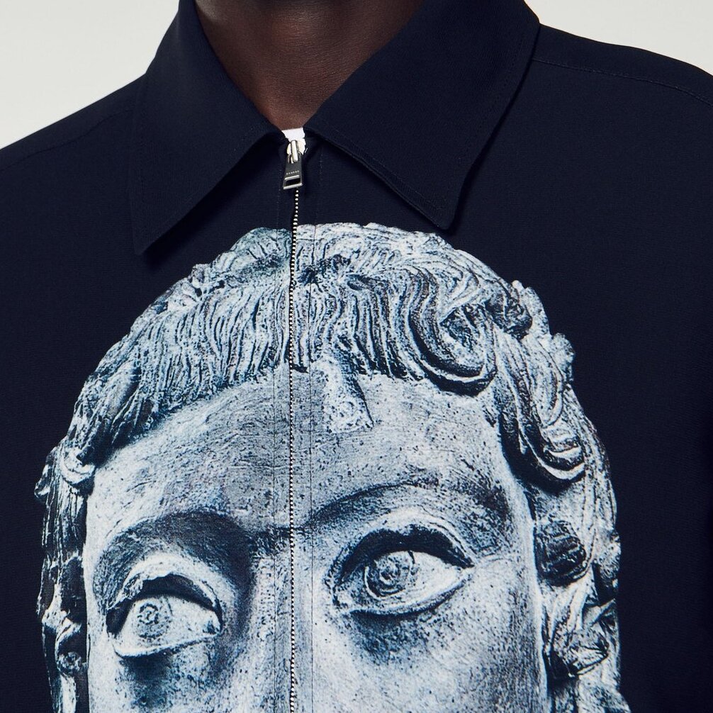 Blouson Noir Sandro seconde main photo 4