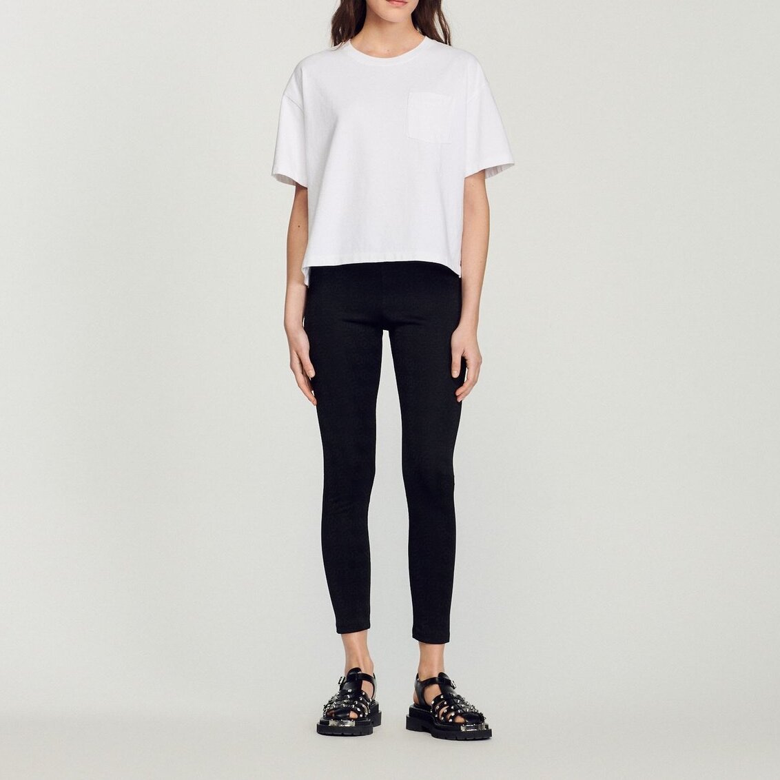 T-shirt court large Sandro seconde main photo 3