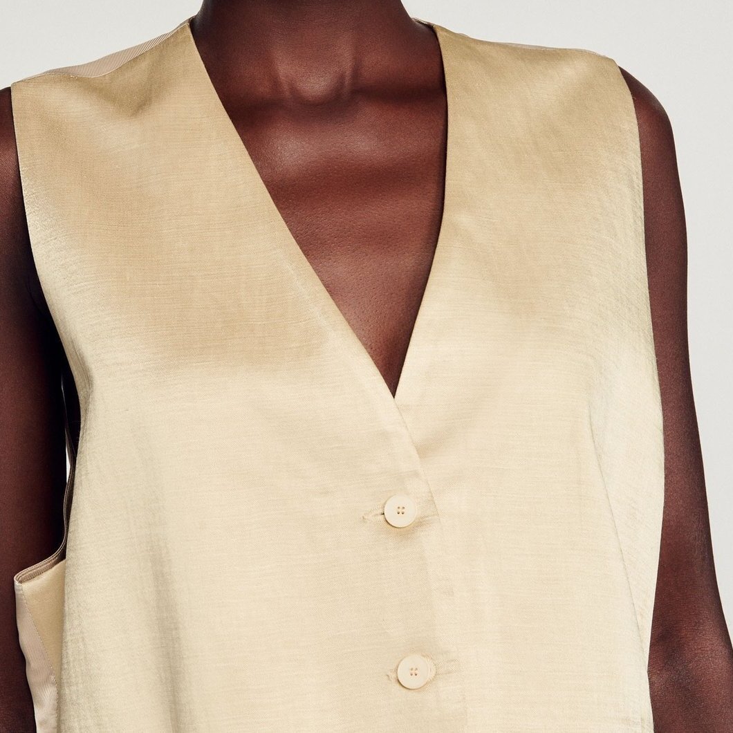 Gilet de costume Sandro seconde main photo 4