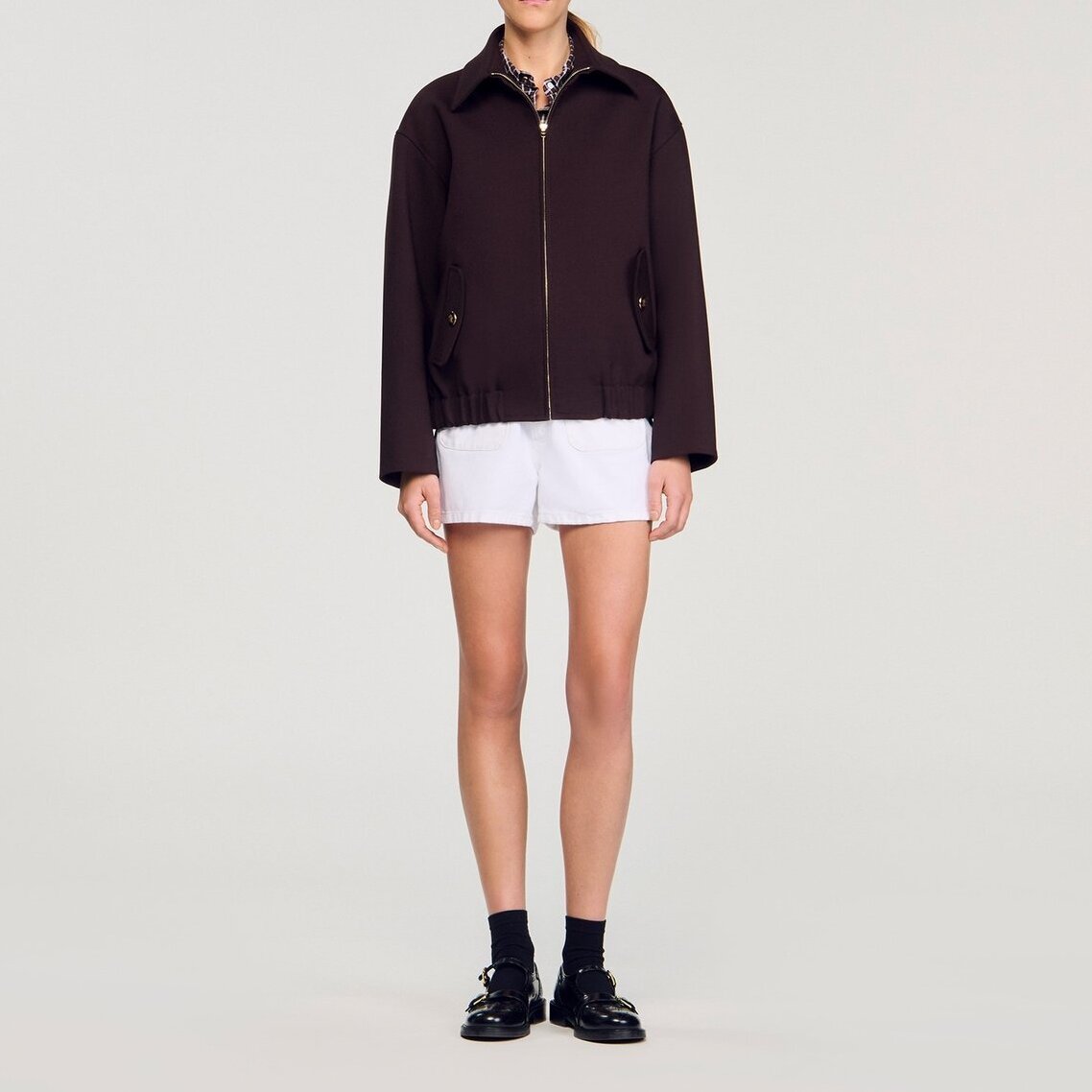 Blouson oversize Sandro seconde main photo 4