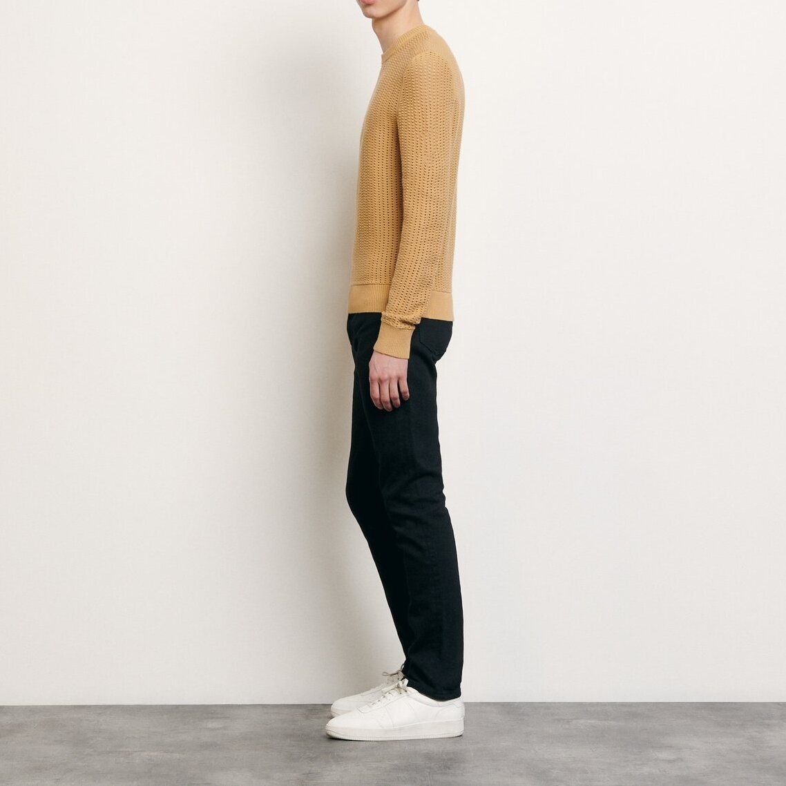 Openwork knit Sweater Sandro second-hand photo 3