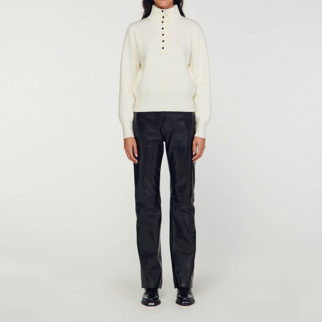 Pullover mit Stehkragen Sandro Second-Hand photo 3