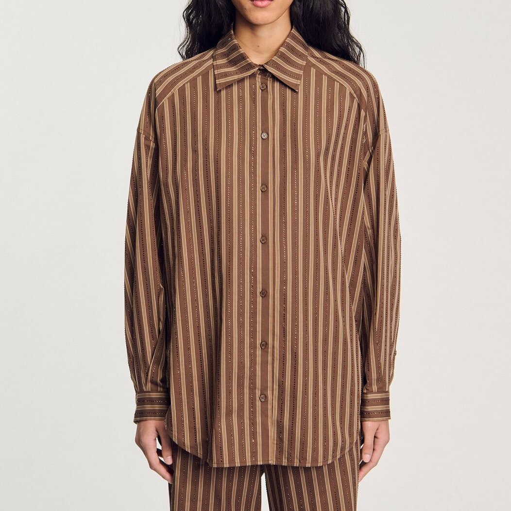Chemise oversize Sandro seconde main photo 6