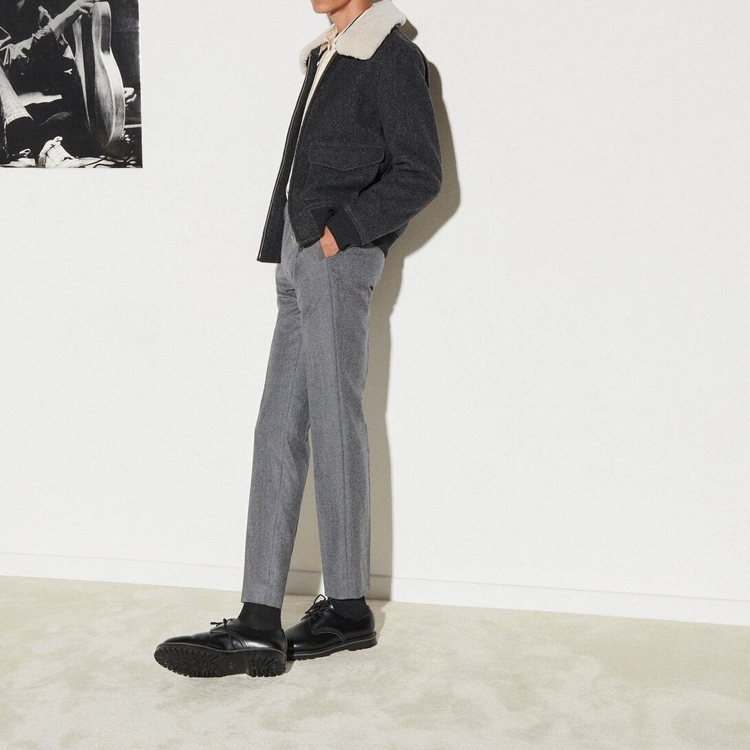 Fliegerblouson aus Wolltuch Sandro Second-Hand photo 1
