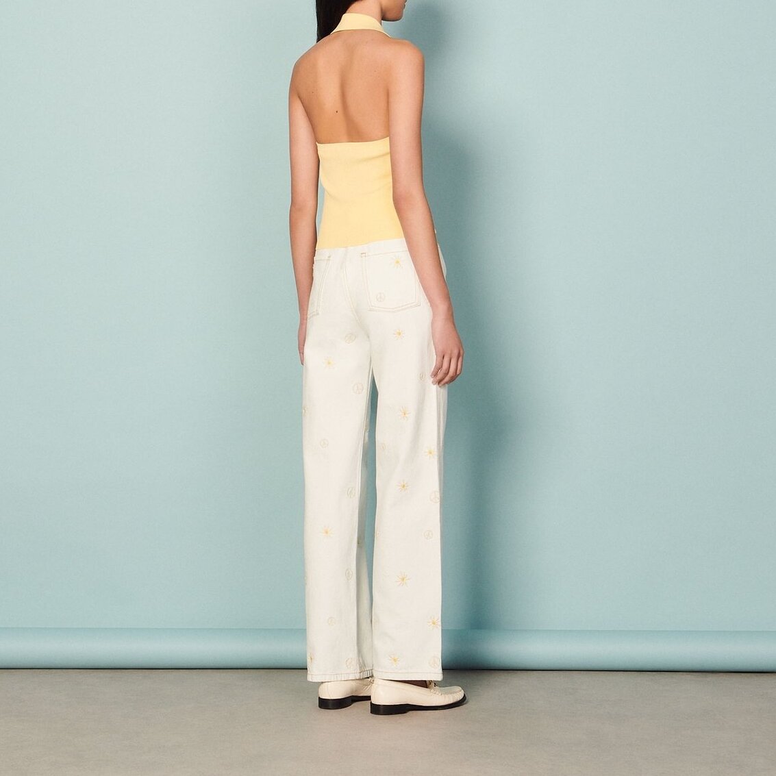 Tricot Top Sandro tweedehands photo 3