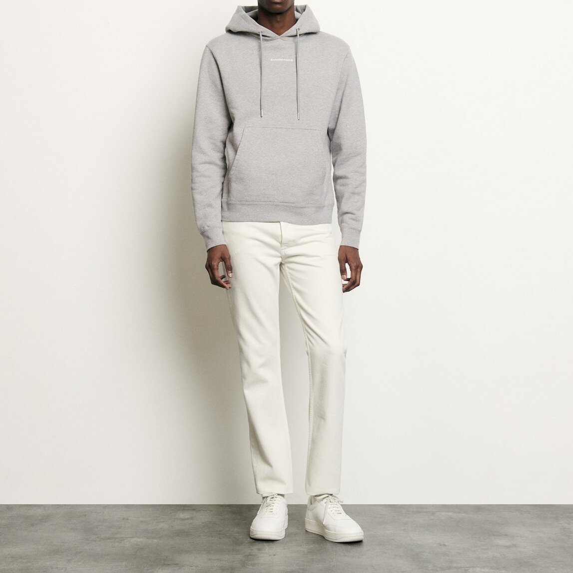 Sweat hoodie avec broderie logo Sandro seconde main photo 6