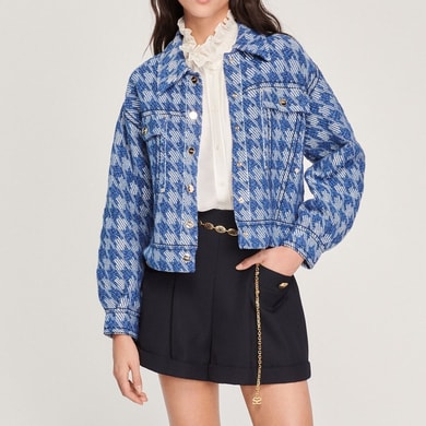 Veste pied de poule Sandro seconde main photo 2
