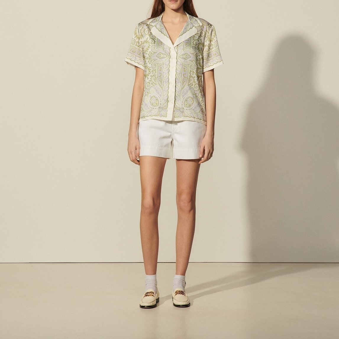 Printed pyjama shirt Sandro second-hand photo 5