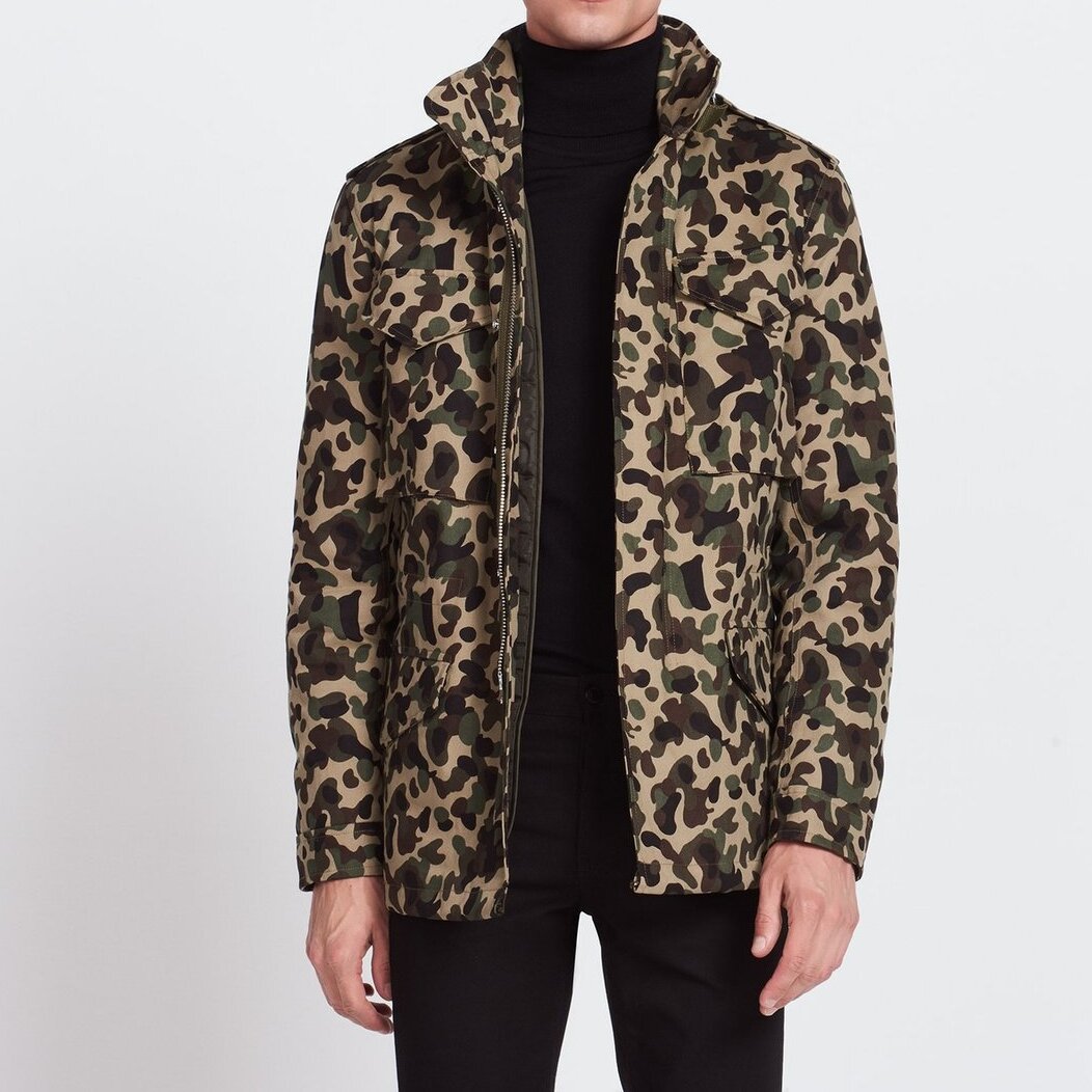 Safarijacke mit Camouflage Sandro Second-Hand photo 4