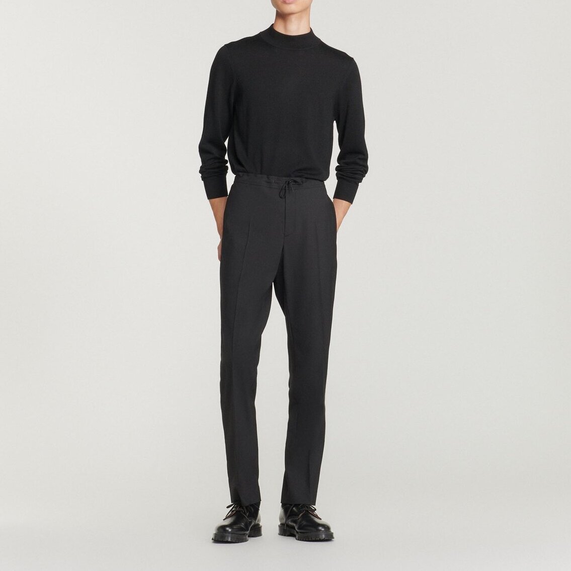 Trousers with elasticated waist Sandro tweedehands photo 2