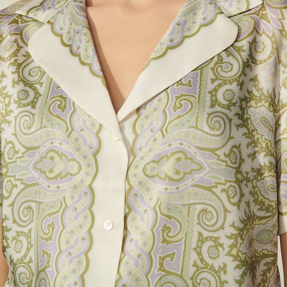 Printed pyjama shirt Sandro second-hand photo 4