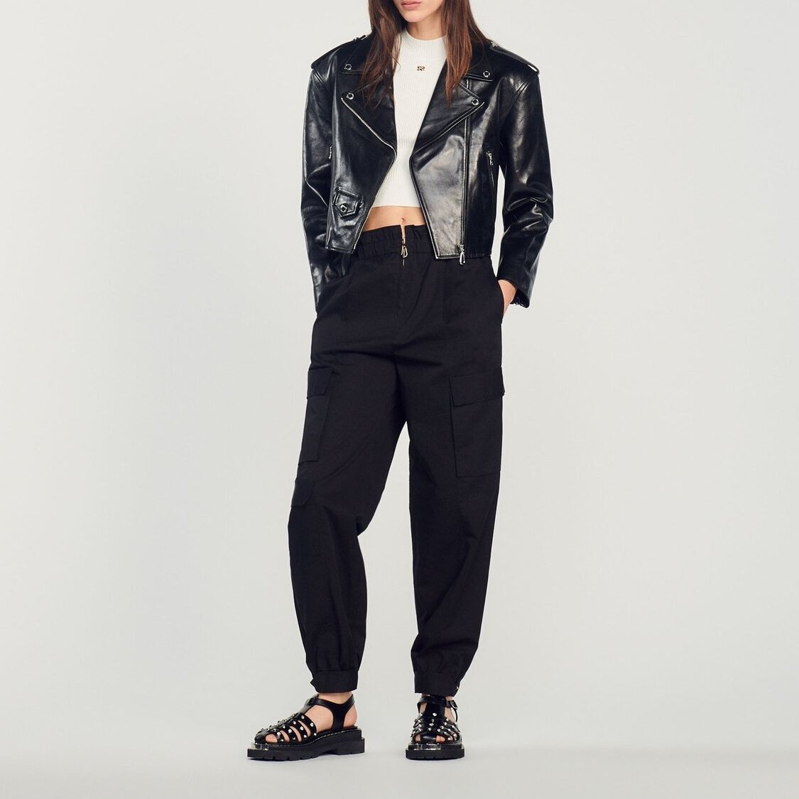 Pantalon cargo Sandro seconde main photo 2