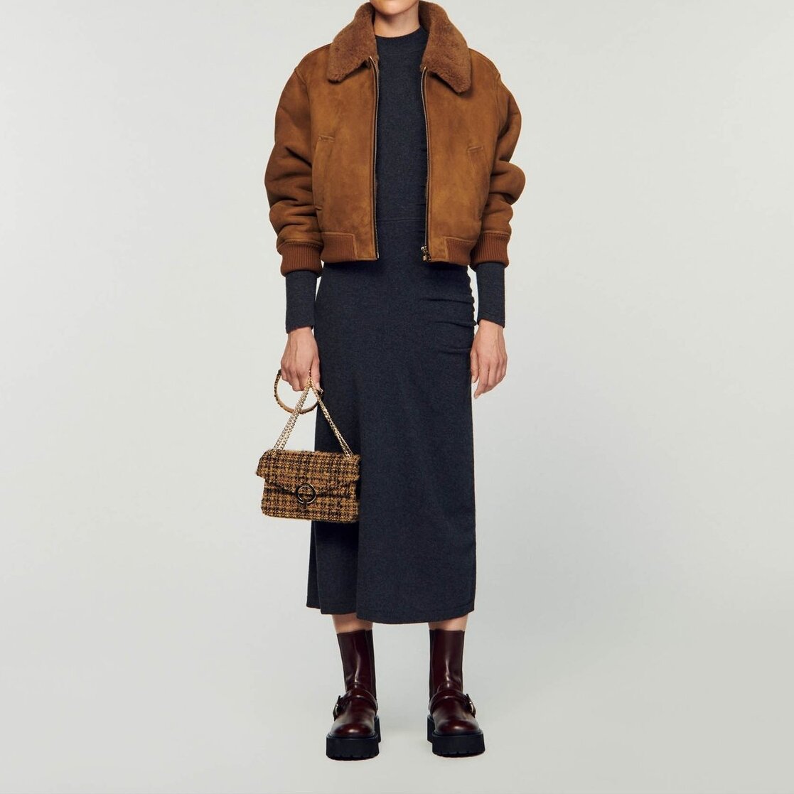 Knit maxi dress Sandro second-hand photo 2