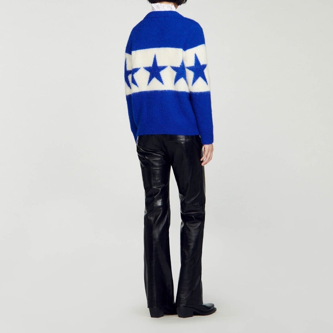 Pull Bleu Sandro seconde main photo 6