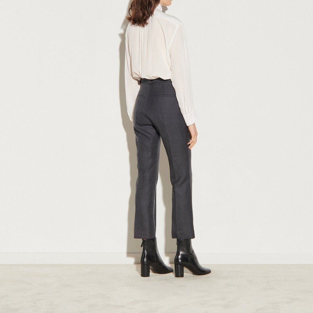 Pantalon coupe droite Sandro seconde main photo 2