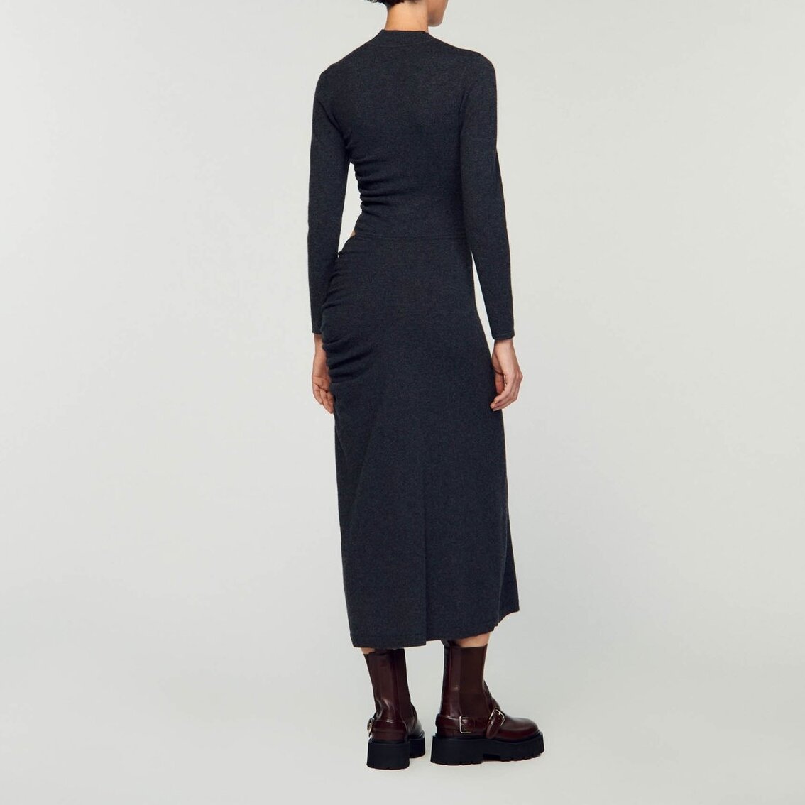 Knit maxi dress Sandro second-hand photo 6