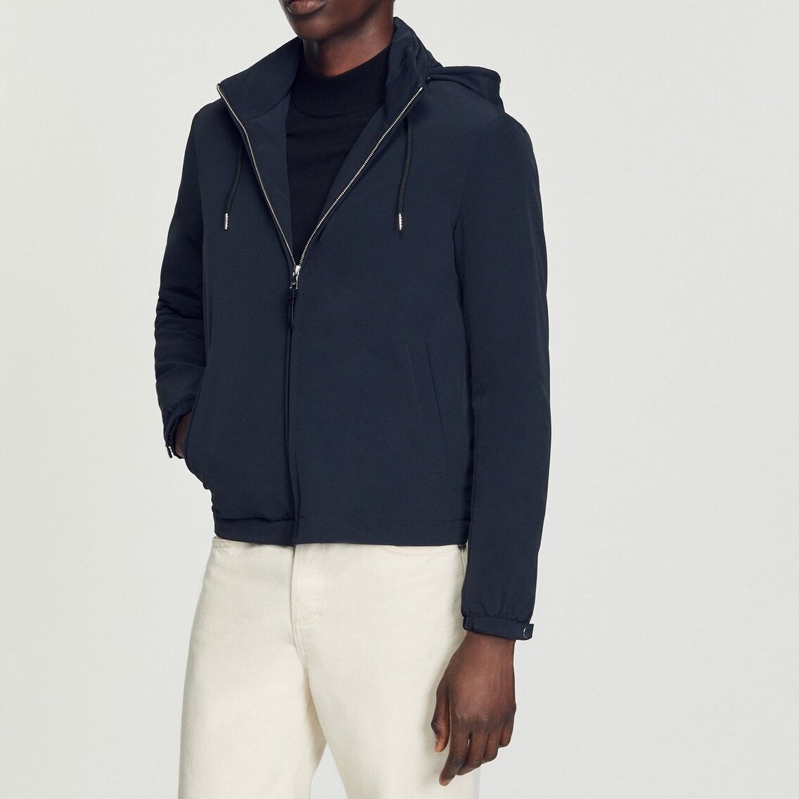 Technical fabric Jacket Sandro second-hand photo 4