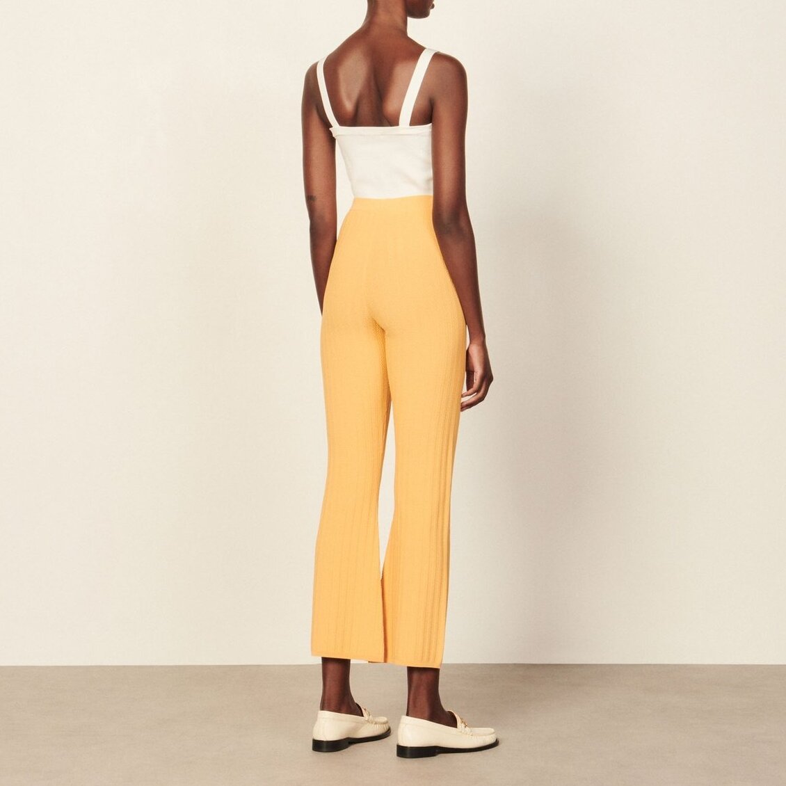 Pantalon en Maille Sandro seconde main photo 3