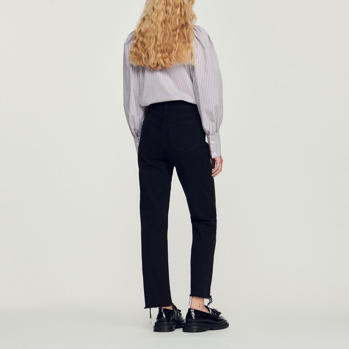 Straight-leg jeans Sandro second-hand photo 4