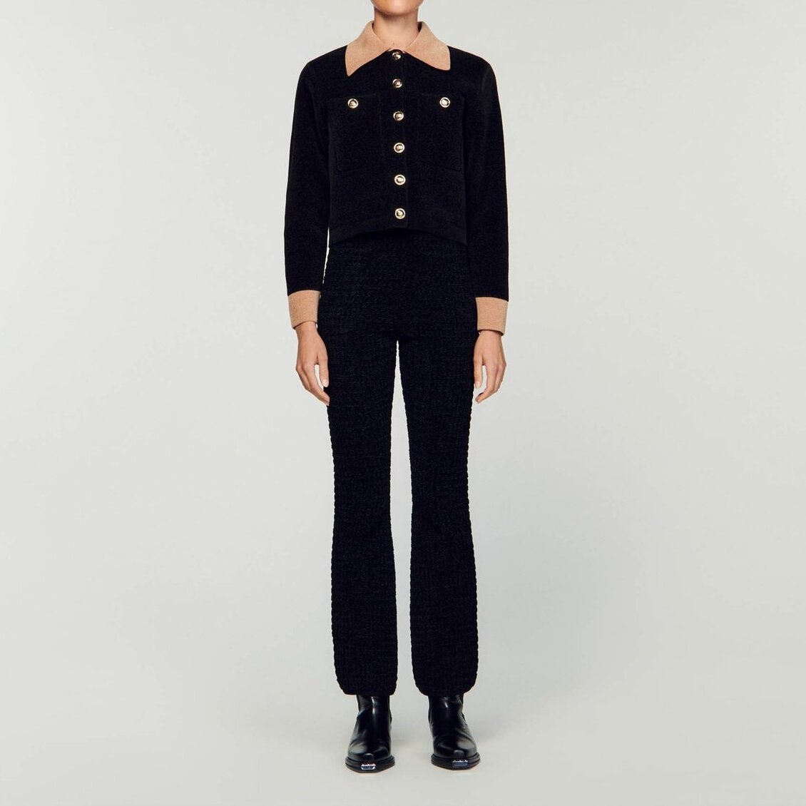 Tricot broek Sandro tweedehands photo 3
