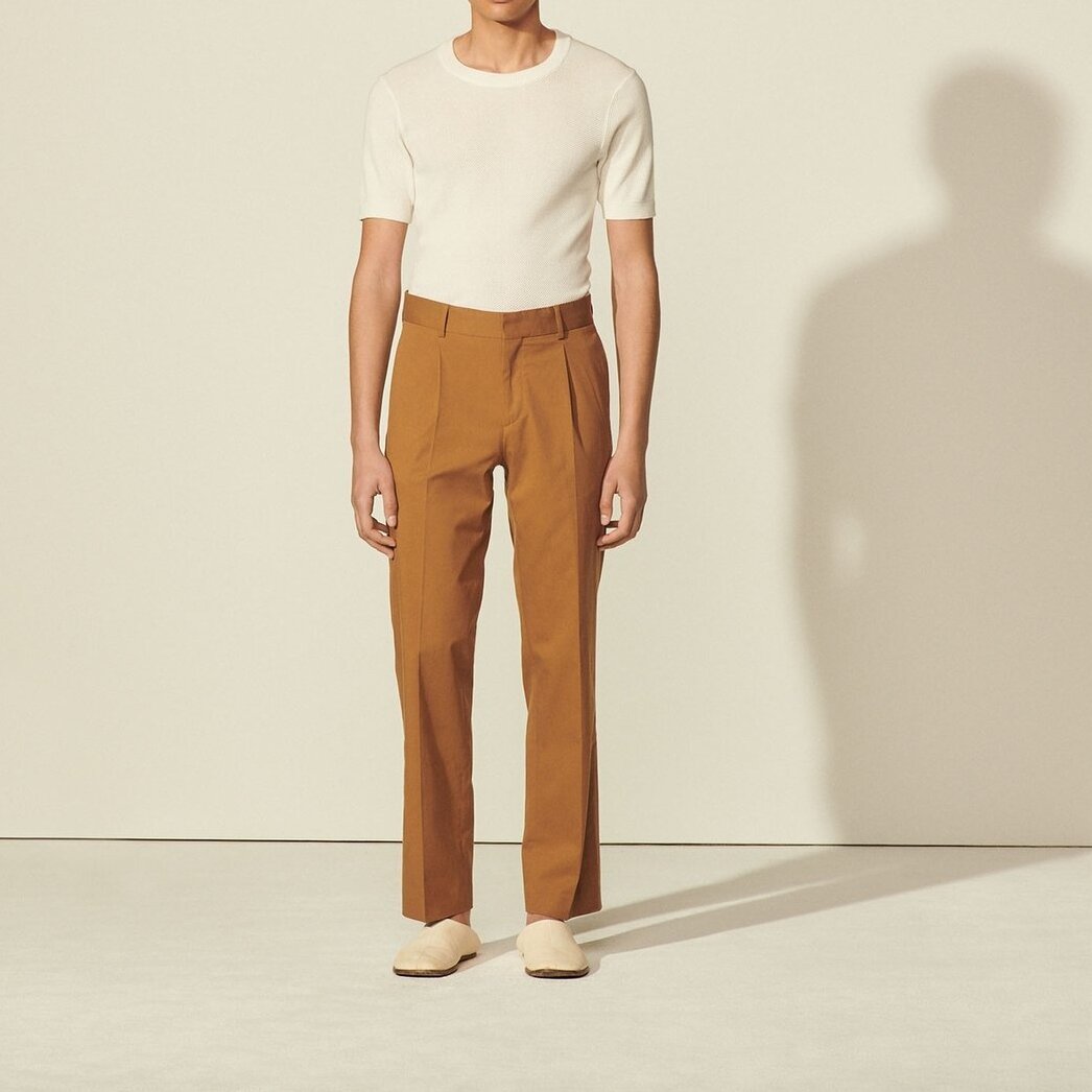 Straight cut pants Sandro second-hand photo 4