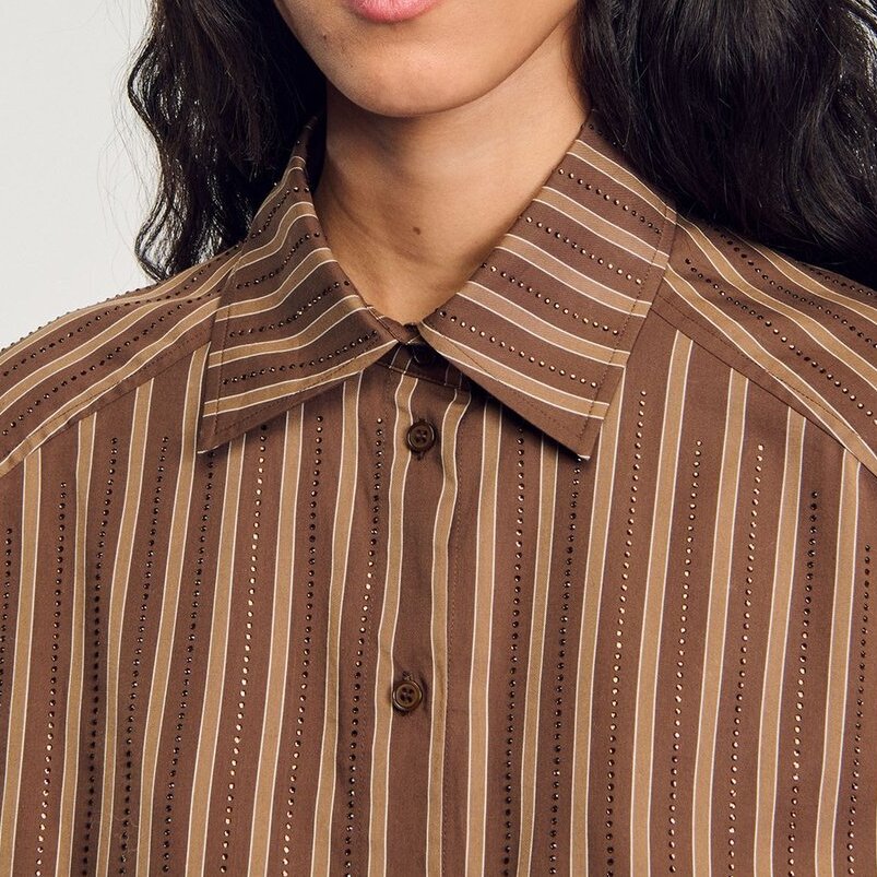 Chemise oversize Sandro seconde main photo 5