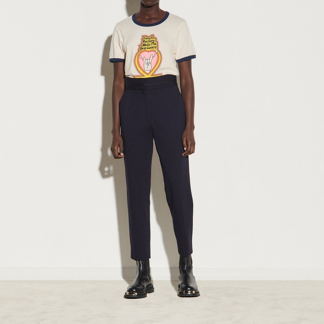 Straight-leg Trousers Sandro second-hand photo 6