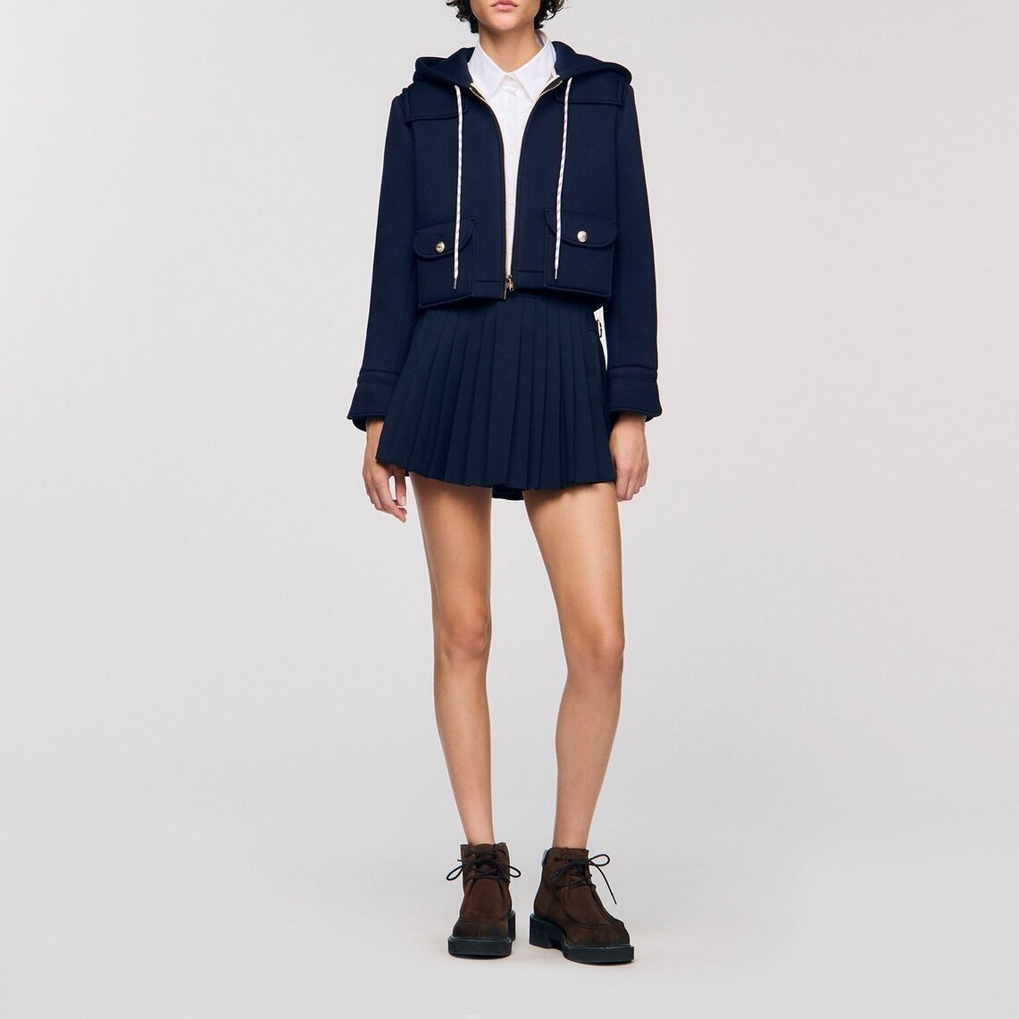 Blouson technique à capuche seconde main