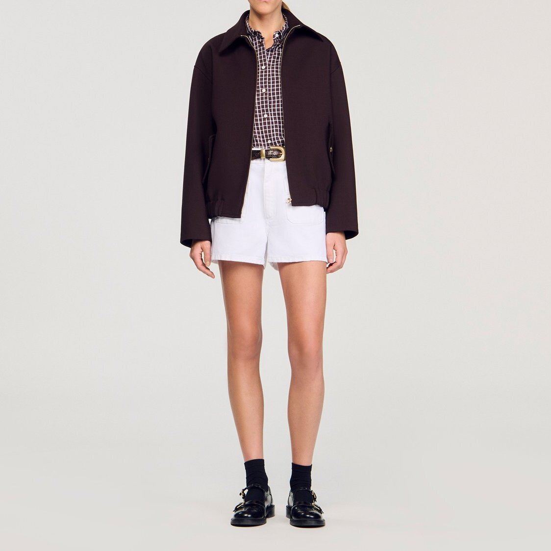 Blouson oversize Sandro seconde main photo 2