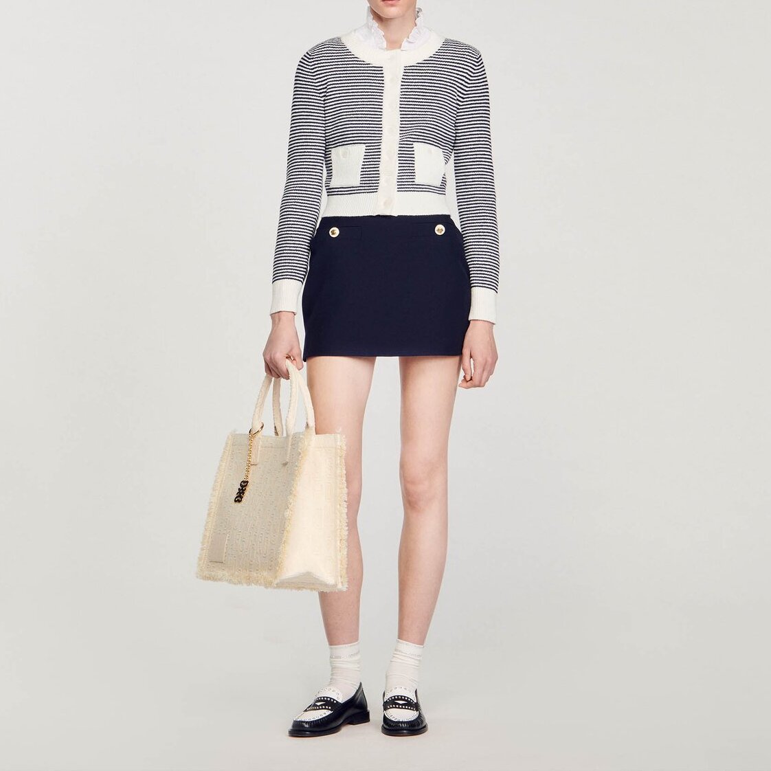 Terry knit cardigan Sandro second-hand photo 2